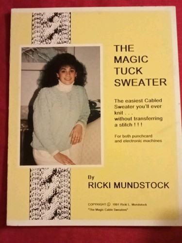 Knitting machine booklet - knitting, booklet-