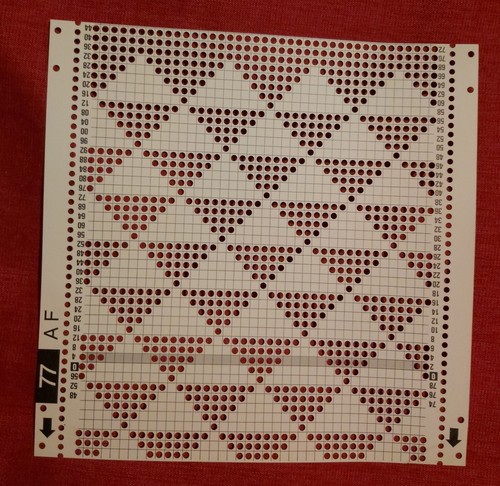 Passap pfaff punchcard - a, passap/