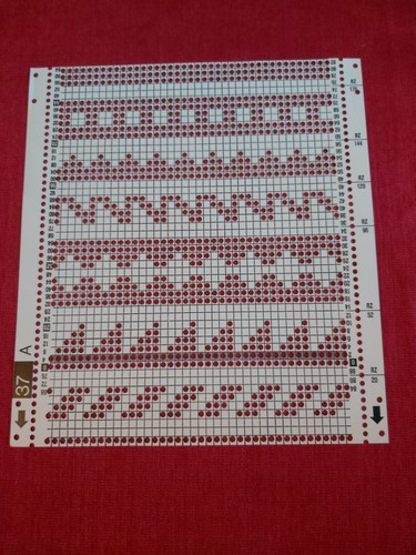 Passap punchcard from - passap,