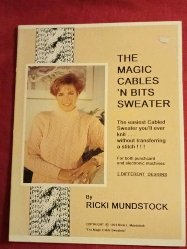 Knitting machine booklet - knitting, booklet-