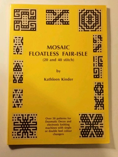 Machine knitting book - ,