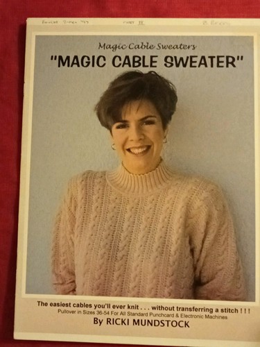 Knitting machine booklet - machine, booklet-