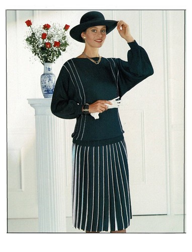 Lady pleated skirt - lady's, &