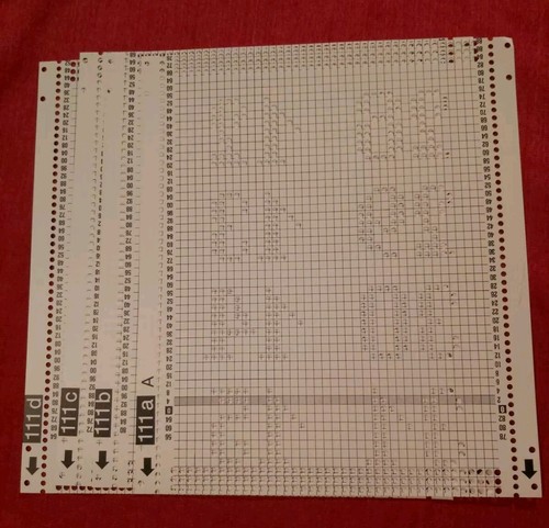 Passap pfaff punchcards - passap,