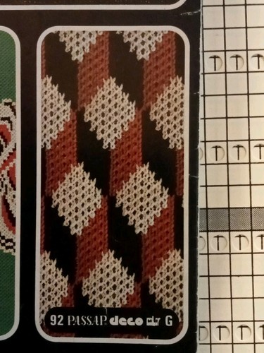 Passap deco punchcards 92a - passap, punchcards-92a